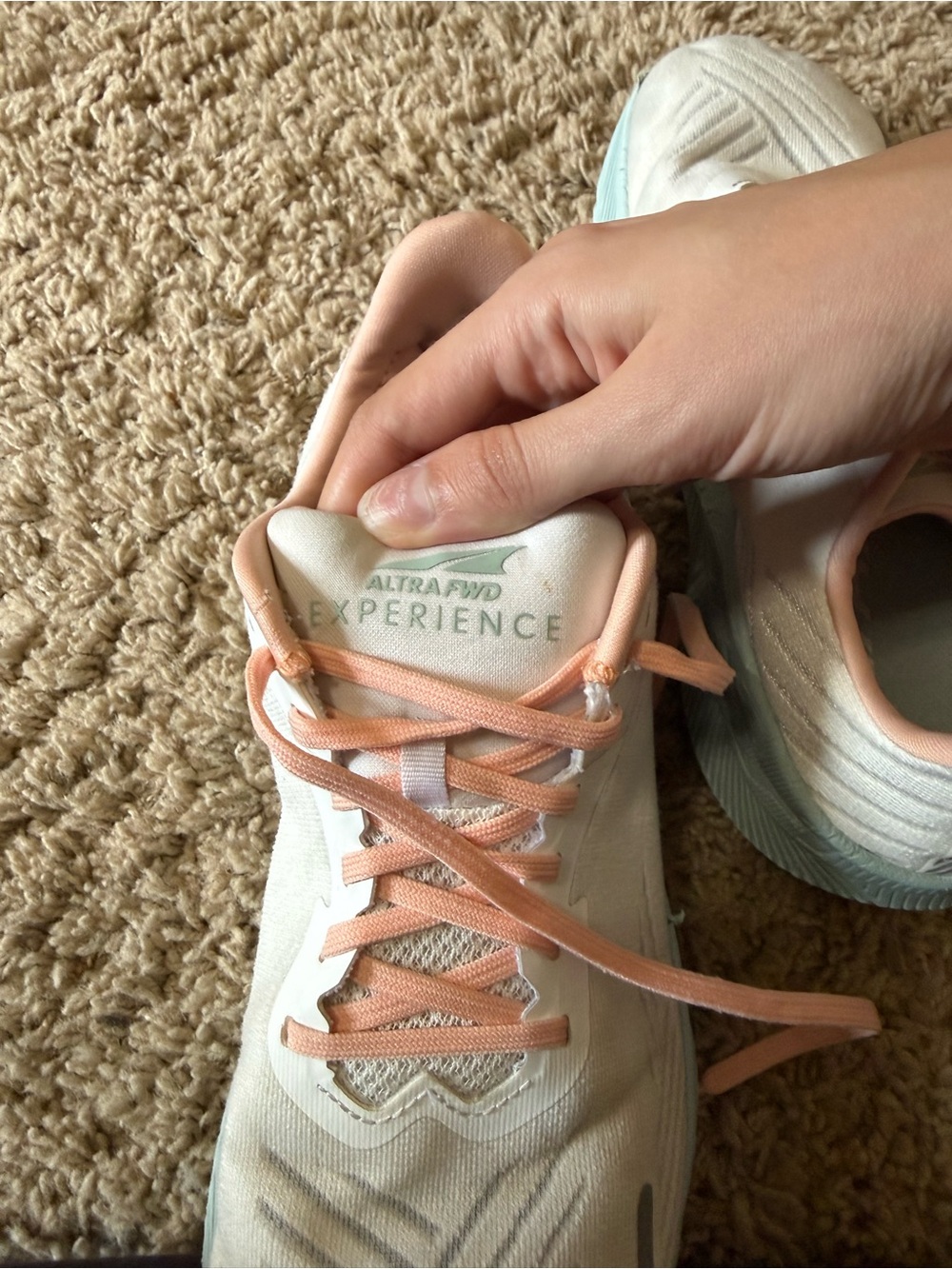 Altra FWD Experience White Tennis Shoe - 8 - Picture 6 of 7